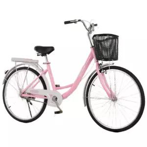 클래식자전거 출퇴근 여성 여성용자전거 빈티지 산책 성인용 여성용 통근 일본자전거 장보기