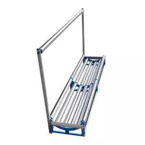 원단 롤링기 천 패브릭 필름 롤러 풀링기 시트지 거치대 롤푸는 길이 행거 원단롤러 가죽