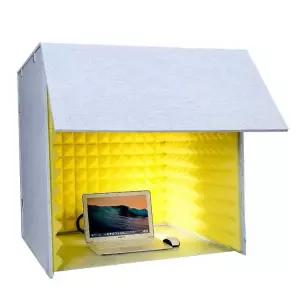 방음박스 흡음재 소음차단 음소거 휴대용 간이 커버 에코 저소음 흡음 무소음 스튜디오