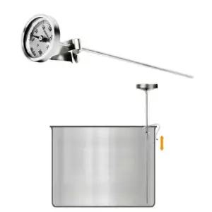 기름온도측정 롱사이즈 업소용 온도계 튀김 기름 요리온도계