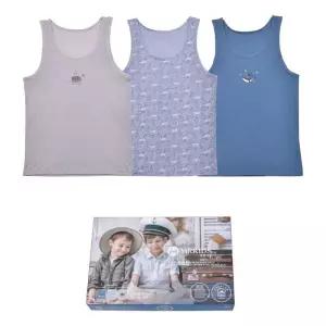 순면 남아 런닝 3매입 주니어나시 초등학생런닝 znB9+4xHy