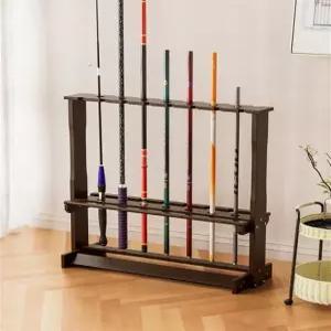 회전 낚시대 진열장 보관 로드거치대 루어좌대 낚시랙 로드 낚시대거치대 텔레스코픽 보관함