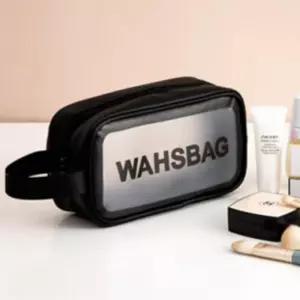 방수 워시백 반투명 여행 세면 도구 비치백 소형 Rnb6+5GGi