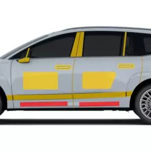 아이오닉9 PPF 보호필름 1+2열 도어 풀커버