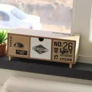 [JED] 박스 미니 수납 책상용 정리 서랍함 3칸 소품