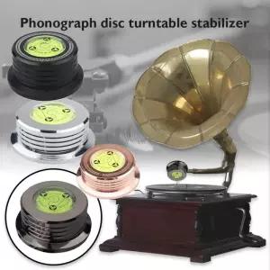금속 비닐 턴테이블 무게추 클램프 LP 디스크 스태빌라이저 레코드 플레이어 액세서리 50Hz