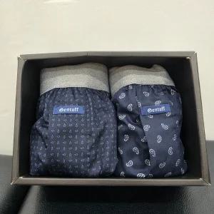 [비비안]잔잔한 프린트 아웃밴드 남성 트렁크 TP9152S 2종SET_SH