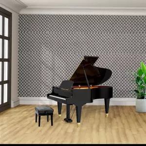 방음 벽면용 두꺼운 재 자가접착 흡음 벽지