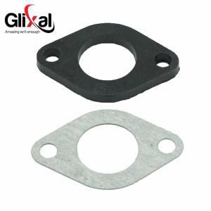 Glixal GY6 125cc 스쿠터 모페드 ATV 기화기 탄수화물 흡기 매니폴드 스페이서 절연체 가스켓 152QMI 157QM