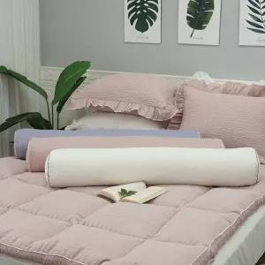 [르헤브] 데이지 뱀부 원형 바디필로우(20x100)-솜포함