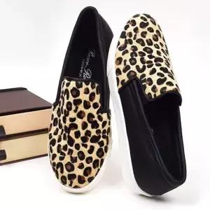 인기상품 레오파트 여성 슬립온 데일리 패션 신발 캐주얼 슈즈 [W9AE6E9_260409]