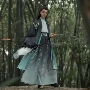 도포 무사 남성 프레 공연 선비옷 무사한복 N02 호위 의상