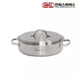 [NS홈쇼핑]한일STS 스플릿 IH 인덕션가능 통5중 스텐레스 전골냄비 24cm[35840888]