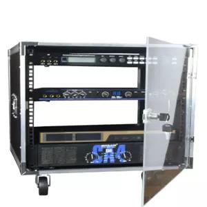 이동식 오디오 랙 케이스 무대 방송 음향 장비 캐비넷 수납