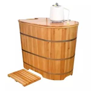 편백욕조 자쿠지 히노키탕 반식욕기 스파 원목 나무