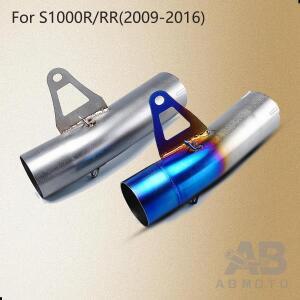 S1000RR/S1000R 2009-2015용 호환 바이크 오토바이 배기 머플러 중간 연결 파이프
