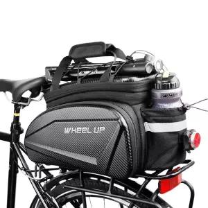 자전거리어백 방수 안장 짐받이 사이클링 대용량 하드케이스 수납 바이크 여행 트렁크 리어백