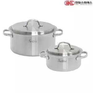 한일스텐레스 스플릿 통5중 인덕션 2종(18+24)