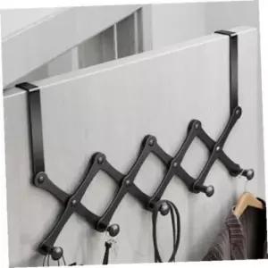 [생활] 문걸이행거 방문행거 퀸하우스자바라5구도어후크 블랙