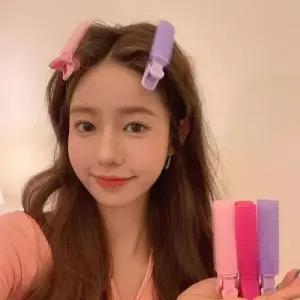 [에스에스_62]앞머리 뿌리 살리기 집게 펌 셀프 구르프