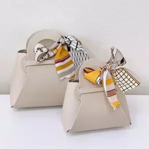 가죽구디백 기프트박스 답례품 선물포장 가방 5개 선물포장백