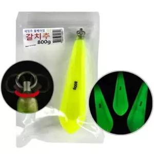 세정 볼베어링 야광 갈치추 800g 900g 1000g 갈치채비 갈치낚시