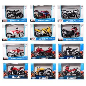 Maisto 1/18 혼다 CRF450R CBR1000rr 아프리카 트윈 골드 윙 NC750S 호넷 파이어블레이드 오토바이 모델 장