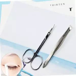 [에스에스_62]잔털 털집게 세트 족집게 가위 미용 눈썹 1P