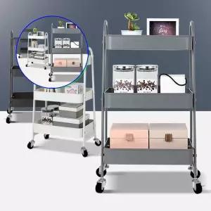 쌍문상회 지금 필요한 이동식선반 수납 국민트롤리 기저귀정리함 보관함 주방카트