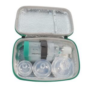 흡입기 분무기 챔버 스페이서 개 및 고양이 2 소프트 용 실리콘 마스크 수의학 용품