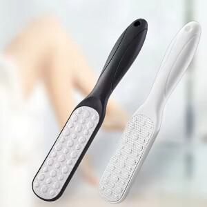 1pcs 더블 사이드 발 파일 전문 Rasp Heel Grater 하드 스킨 캘러스 리무버 페디큐어 Foot