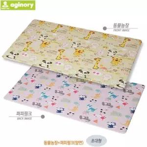 퍼피핑크 초대형 아기노리 동물농장 양면 놀이방매트 놀이매트 놀이방