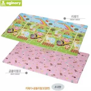 곰돌이핑크 아기노리 키재기 양면 초대형 놀이방매트 놀이매트 놀이방