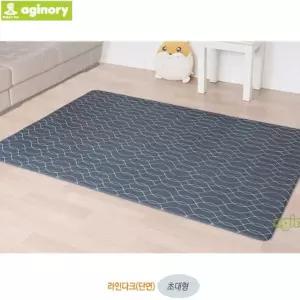 아기노리 단면 초대형 라인다크 디자인홈매트 놀이매트 놀이방 홈매트
