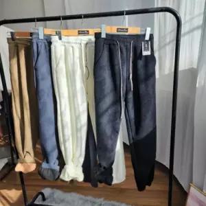 [무슈봉]유니크 골덴 기모 조거 밴딩 팬츠 4col