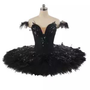 백조의 호수 흑조 의상 발레튜튜 콩클 클래식 공연