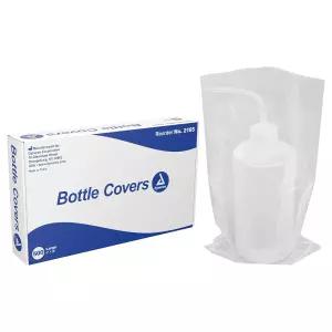 Dynarex 세척병용 비닐 커버 - 타투 스퀴즈 보틀용 일회용 슬리브 완벽한 덮개를 위한 멸균 파우치 대형