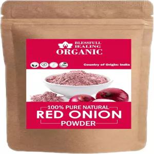 블레스풀 힐링 100 순수 천연 레드 양파 파우더 100그램 / 3.52온스 1팩