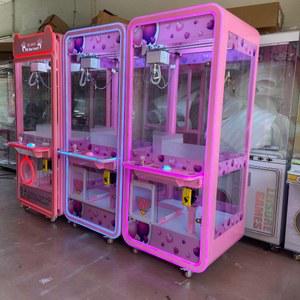 업소용 인형뽑기기계 대형 표준 노란색 컴퓨터 쿠루미 인형뽑기 사탕 창업 없음 코인 가정용
