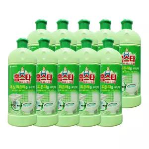 엘지 홈스타 파워스크럽 찌든때를 부탁해 욕실용 세정제 550ml 10개 욕실 변기 찌든때