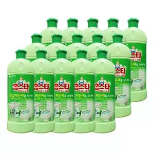 엘지 홈스타 파워스크럽 찌든때를 부탁해 욕실용 세정제 550ml 15개 욕실 변기 찌든때