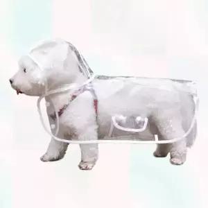 우비 애견우의 반려동물 레인코트 투명 소형견 방수