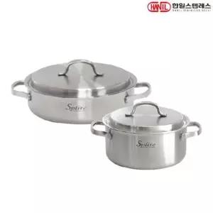 한일스텐레스 스플릿 통5중 인덕션 2종(20+24전)