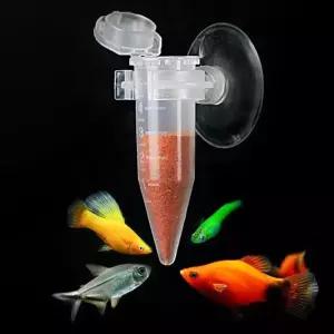 관상어 급식기 열대어 먹이 주기 수조 관리 용품 급식기 급여기 자동급식기