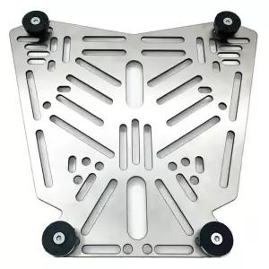 스테인레스 플레이트 리어백 받침대 탑박스 알루미늄 베이스 거치대 하단