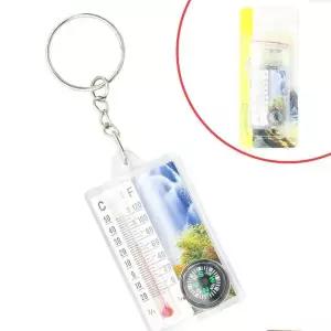 키체인 산악회 단체선물 키링 온도계 열쇠걸이 휴대용