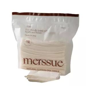 메르슈 무표백 순면 건티슈 450매(150매3팩) 대용량