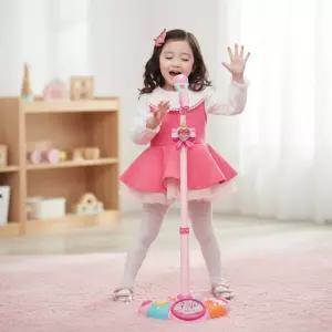 시크릿쥬쥬 뮤직 스탠드 마이크 장난감 탬버린 노래방 동요집 멜로디 사운드 음악놀이 역할놀이