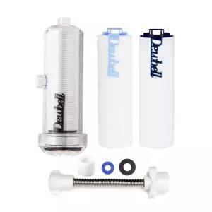 [듀벨]수도애 세탁기용 체험세트 (알뜰, 고급 제로필터 각 1개 ) 대용량 녹물 이물질 염소 제거