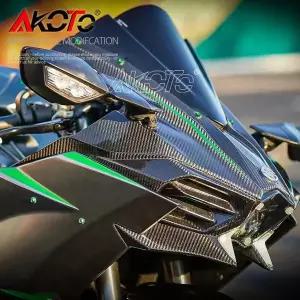 가와사키 H2 닌자 400 ZX4R ZX4RR ZX25R ZX25RR ZX10R ZX 10R 오토바이 LED 방향 지시등 백미러 신제품